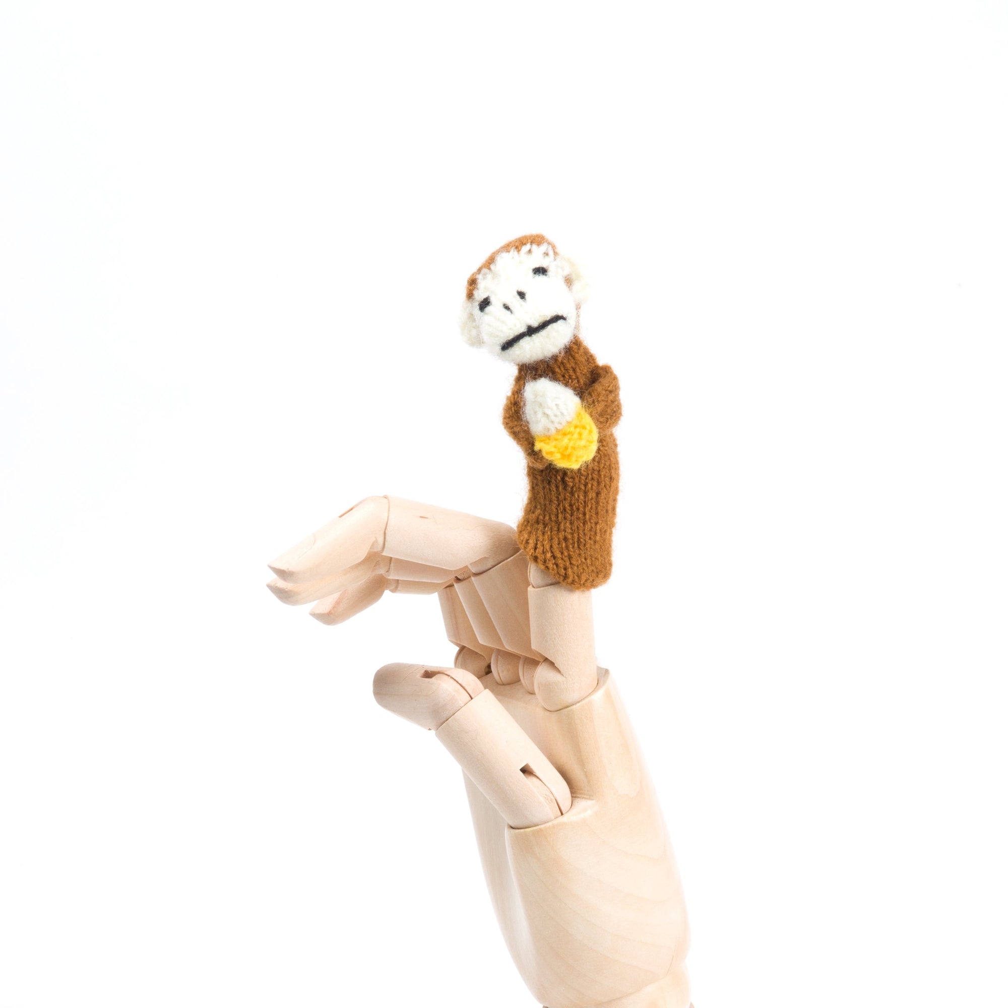 Fair Trade Monkey Finger Puppet