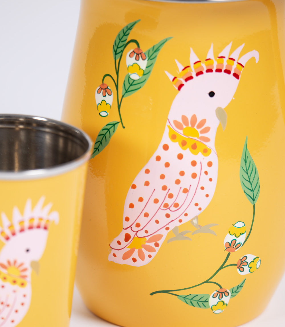 Pink Cockatoo - Marigold Jug