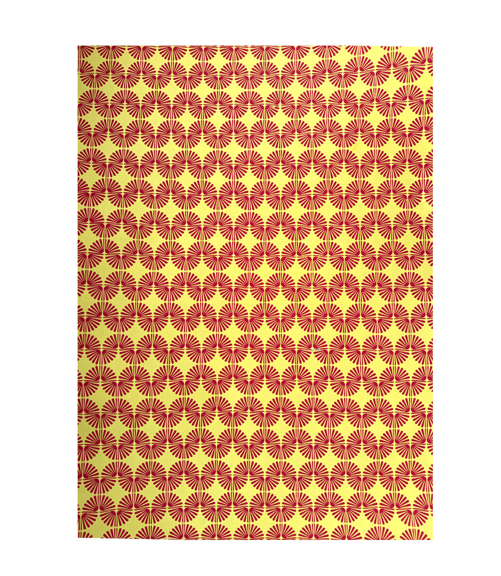 Jute Paper - Yellow Spring, Pack of 6