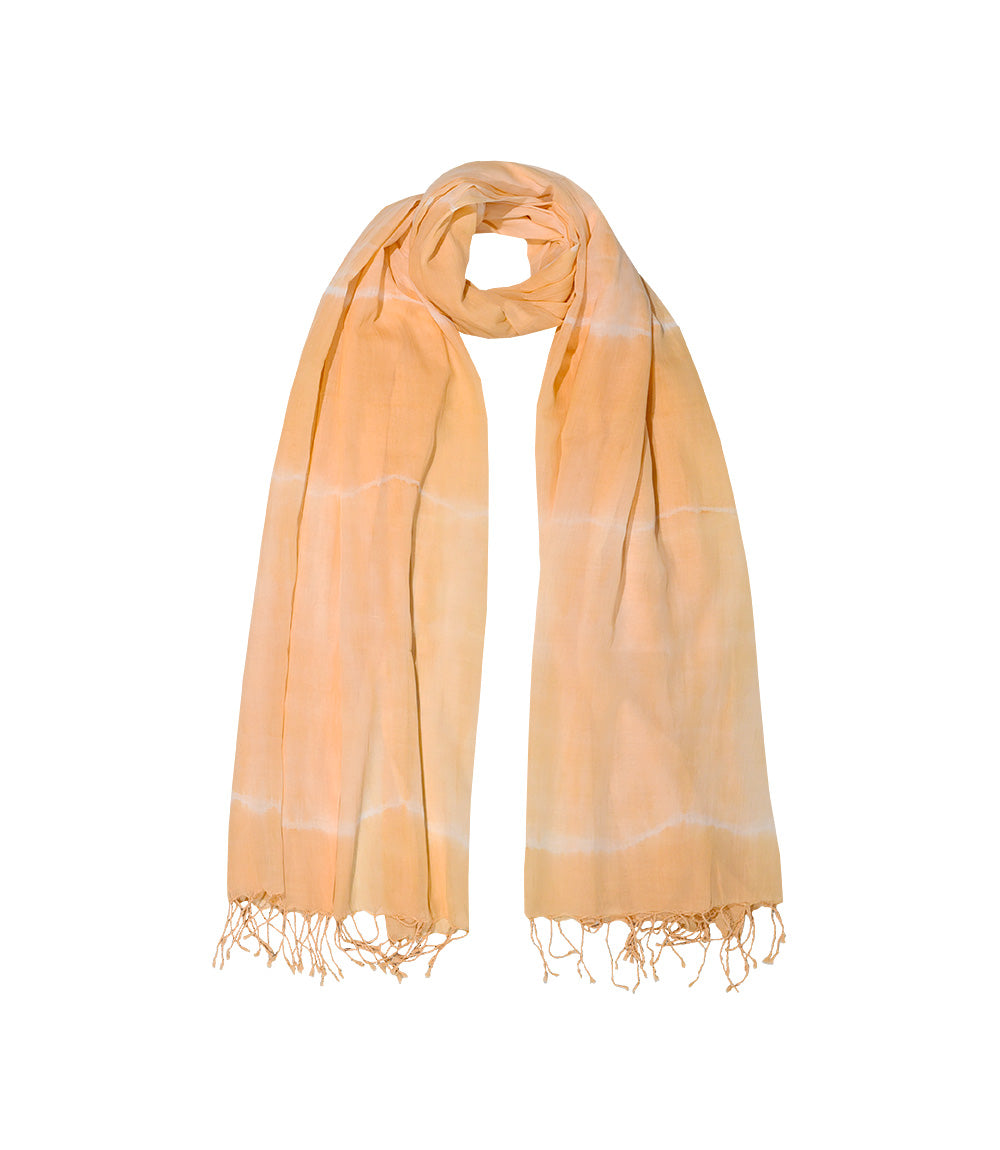 Scarf - Organic Cotton &amp; Natural Tie Dye - Latkan