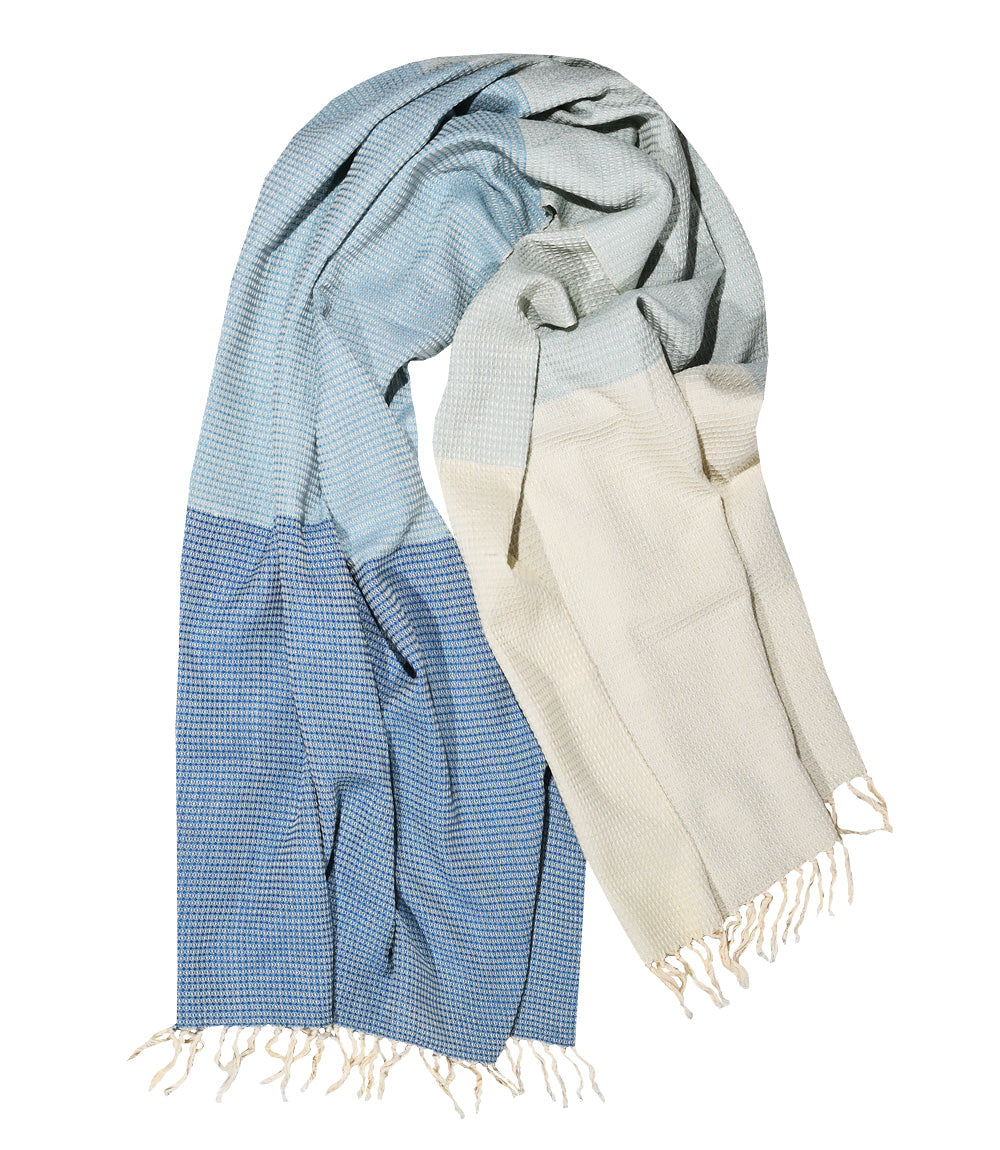 Waffle Towel - Organic Cotton - Skies Blue